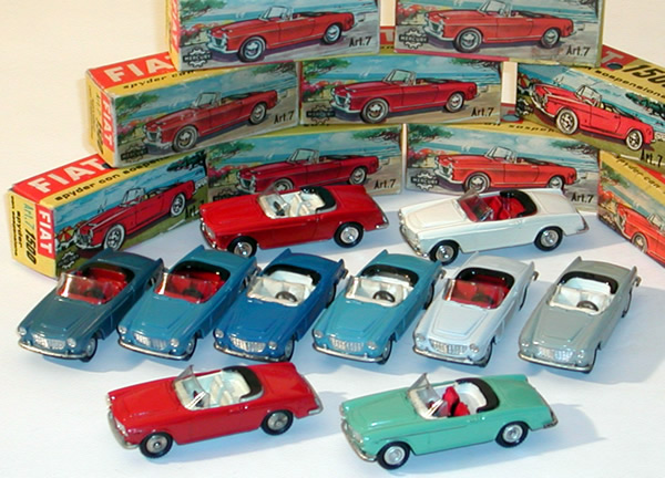 ミニカー MERCURY Art.7 FIAT 1500 SPIDER ミニカー MERCURY Art.7 FIAT 1500 SPIDER VINTAGE RARE MERCURY